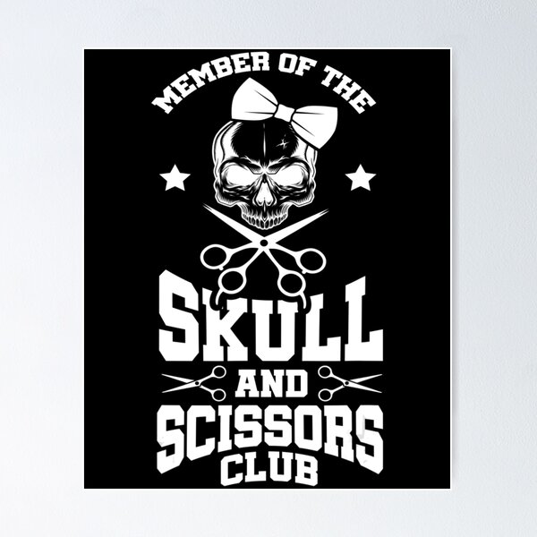 Hairdresser Member Of The Skull And Scissors Club' Women's Premium T-Shirt