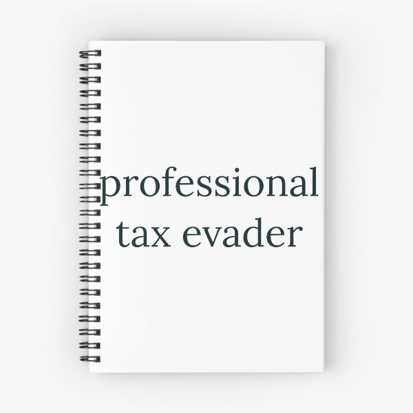 Item preview, pro tax evader designed and sold by TipsyTees-net.
