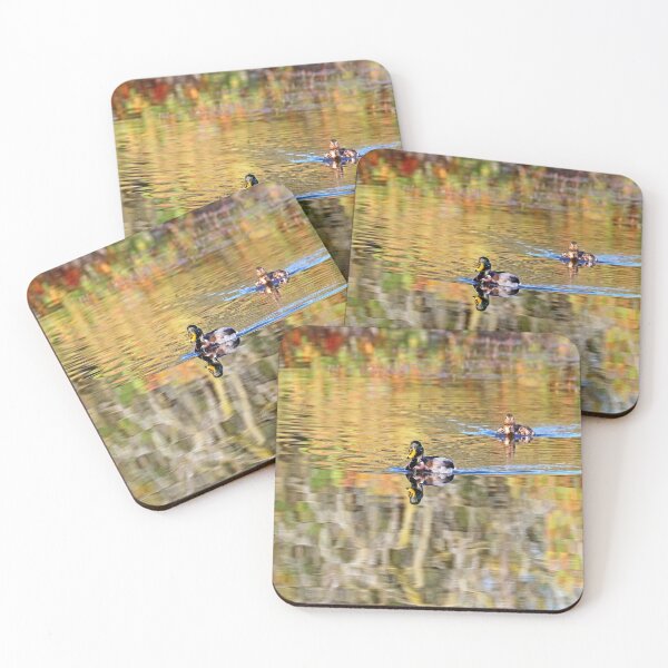 Item preview, Mallards In Autumn designed and sold by Deb Oppermann.