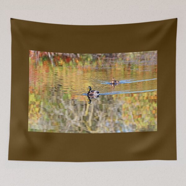 Item preview, Mallards In Autumn designed and sold by Deb Oppermann.