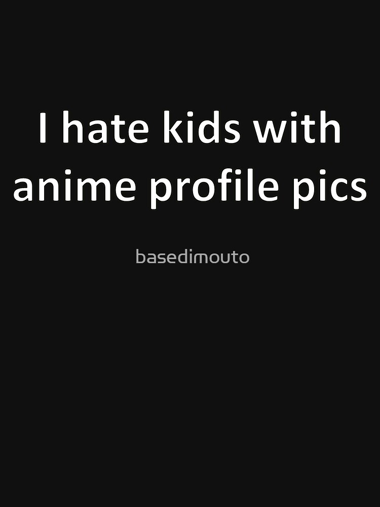 ANIME PROFILE PICS Essential T-Shirt for Sale by basedimouto