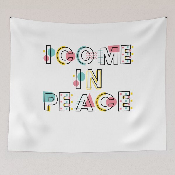 Item preview, I Come In Peace I'm Peace Artistic Funny Matching Couple Wedding  designed and sold by clothesy7.