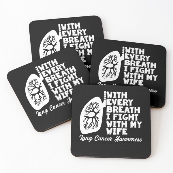 Item preview, I Fight With My Wife Lung Cancer designed and sold by MooonTees.