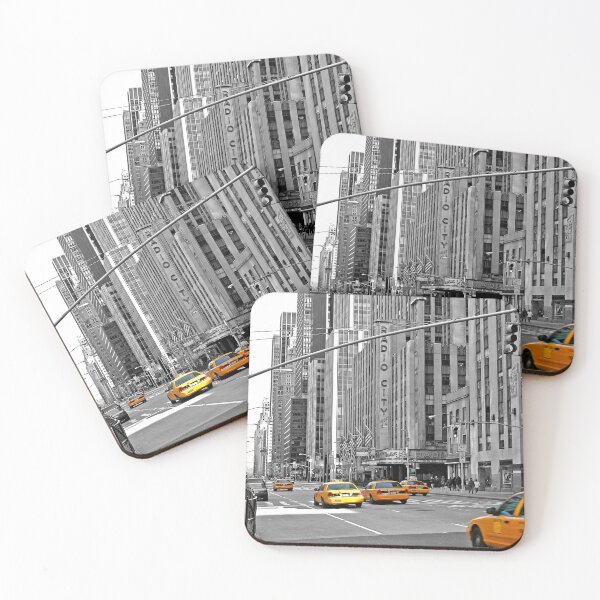 Item preview, NYC Yellow Cabs Radio City Music Hall designed and sold by Hell-Prints.