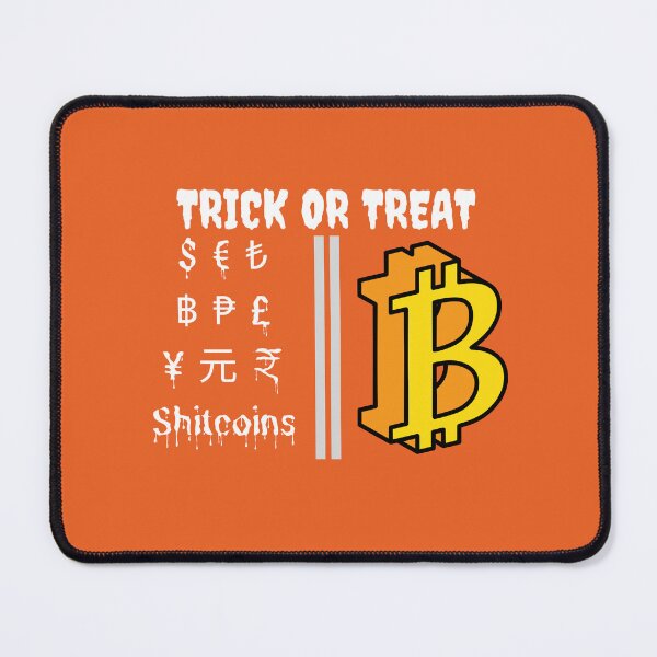Item preview, 2021 Bitcoin Halloween Costume Shitcoins Trick or Treat Bitcoin designed and sold by ravishdesigns.