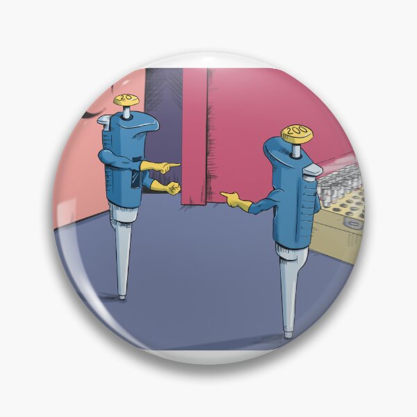 Item preview, Grabbing the wrong yellow pipette designed and sold by Science Lab Designs.