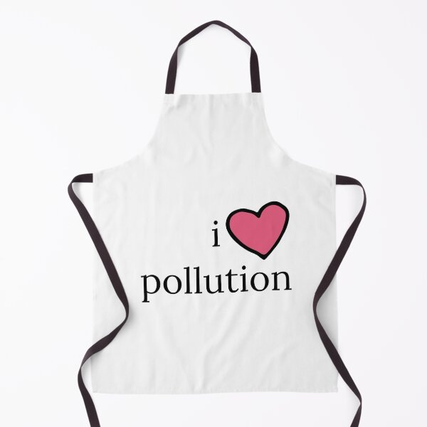 Item preview, i love pollution designed and sold by TipsyTees-net.