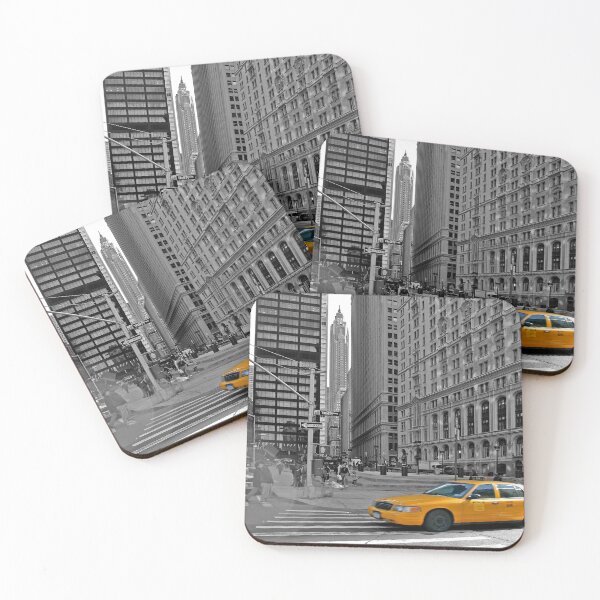 Item preview, NYC Yellow Cabs Trinity Place designed and sold by Hell-Prints.