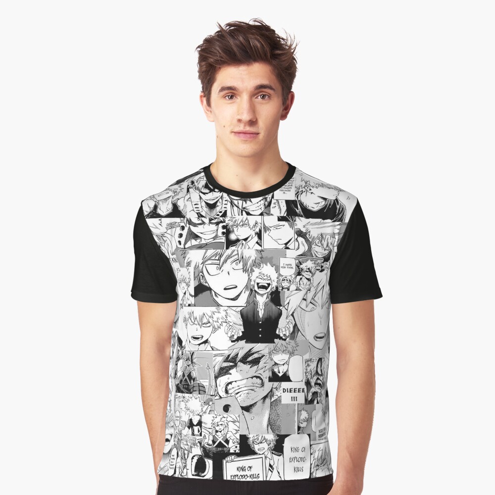 bakugou tie dye shirt