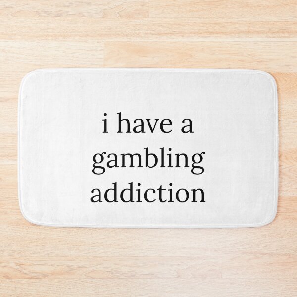 Item preview, gambling addiction designed and sold by TipsyTees-net.