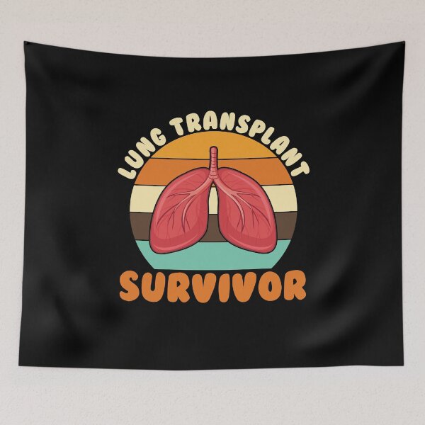 Item preview, Lung Transplant Survivor Lung Cancer designed and sold by MooonTees.