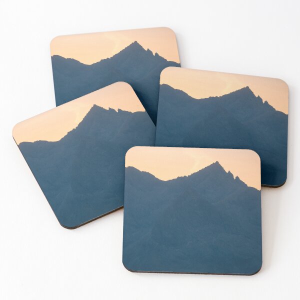 Item preview, View of the Cuillin Ridge on Isle of Skye at Sunset, Scottish Highlands  designed and sold by BackpackTravel.