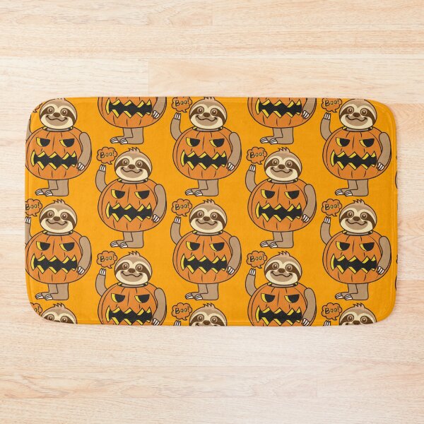 Item preview, Sloth Pumpkin Boo! designed and sold by plushism.