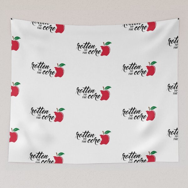 Item preview, Rotten to the core apple designed and sold by VarietiDesigns.