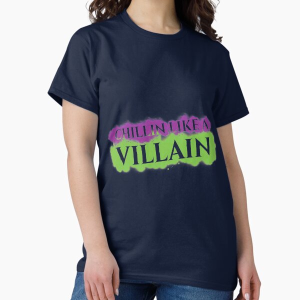 Vista previa del artículo con la obra «Como un villano», diseñado y vendido por worksbykeola.