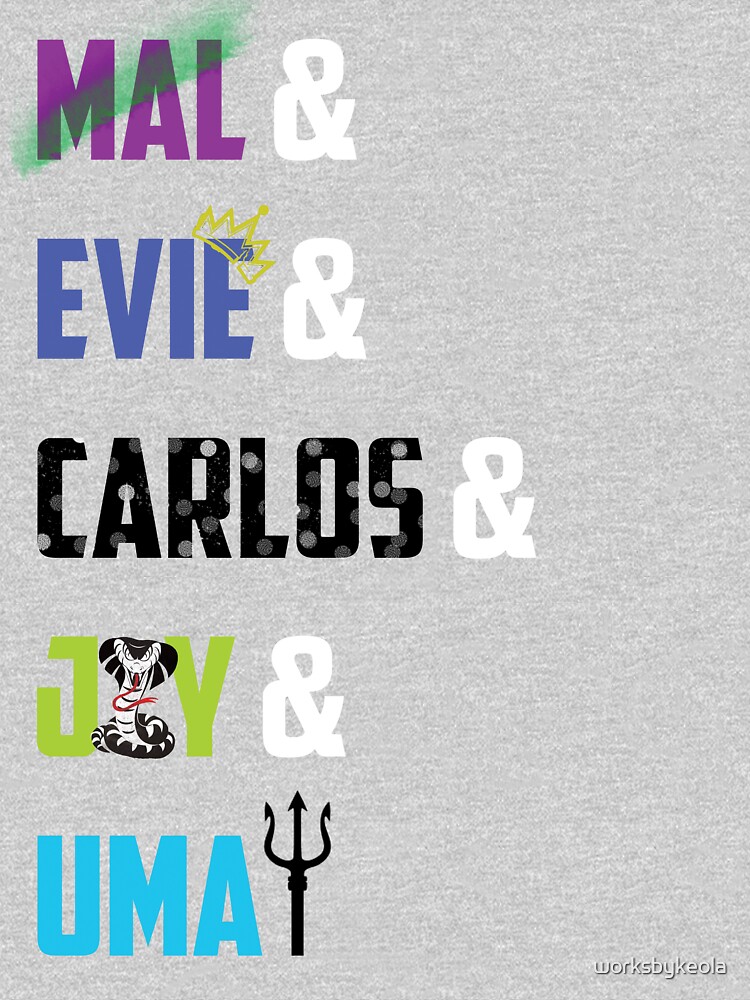 Imagen 7 de 7, Camiseta clásica con la obra Descendientes 2, diseñada y vendida por worksbykeola.