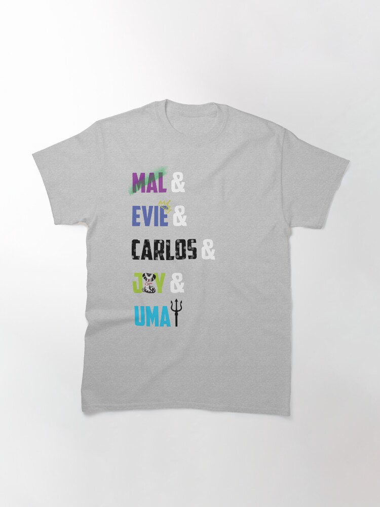 Imagen 3 de 7, Camiseta clásica con la obra Descendientes 2, diseñada y vendida por worksbykeola.