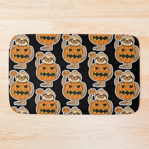 Item preview, Sloth Pumpkin Boo! designed and sold by plushism.