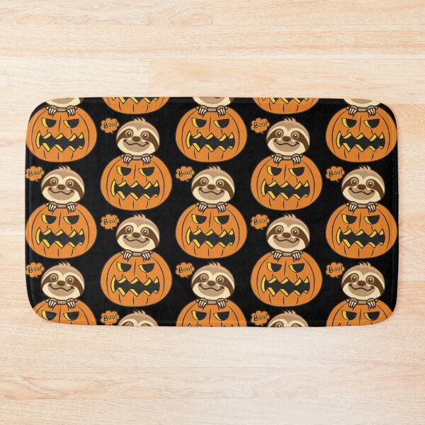 Item preview, Sloth Pumpkin Boo! designed and sold by plushism.