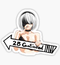 2B CONTINUED Sticker