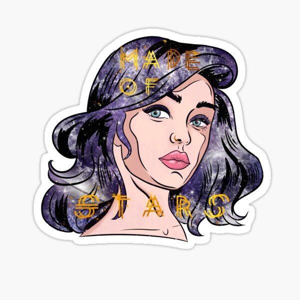 "CELESTIAL (DAY 22)" Sticker for Sale by FreckledNic | Redbubble