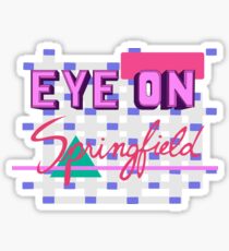 Eye On Springfield Sticker