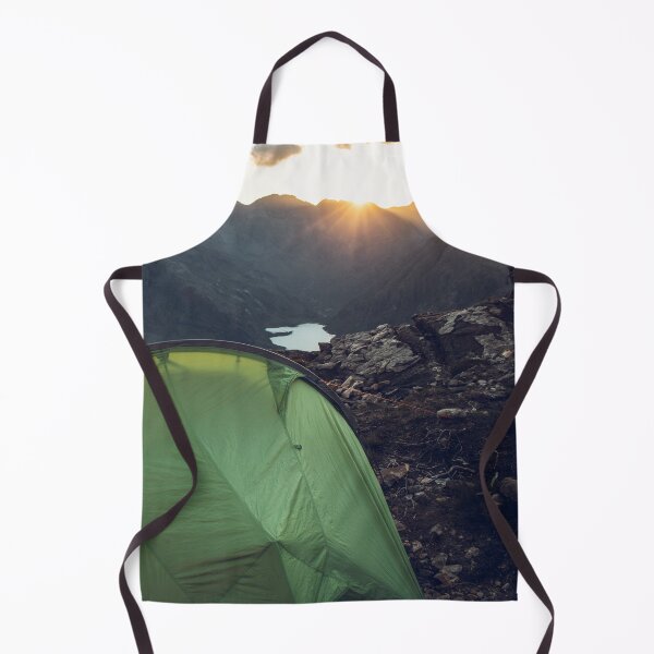 Item preview, Wild Camping in the Cuillin Mountains on the Isle of Skye at Sunset, Scotland designed and sold by BackpackTravel.