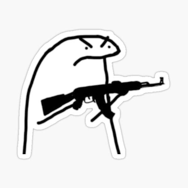 Funny stickman | Sticker