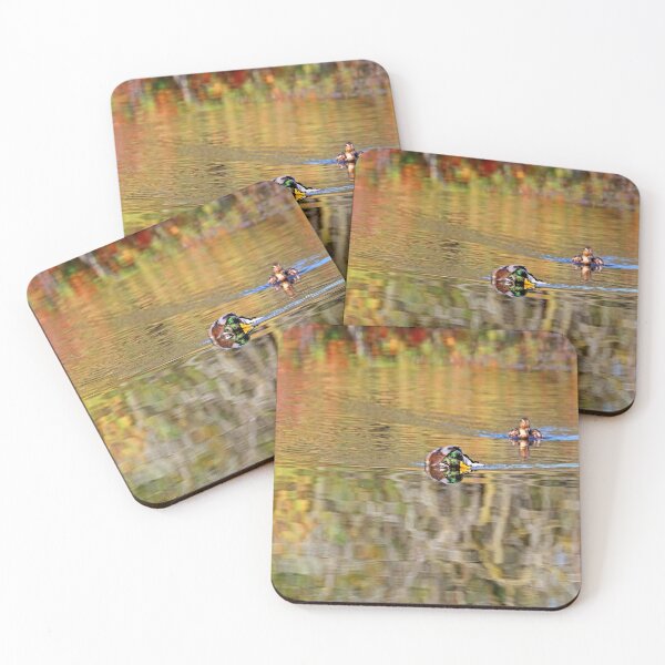 Item preview, Mallards In Autumn Colours designed and sold by Deb Oppermann.