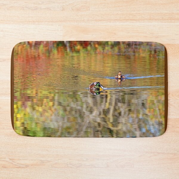 Item preview, Mallards In Autumn Colours designed and sold by Deb Oppermann.