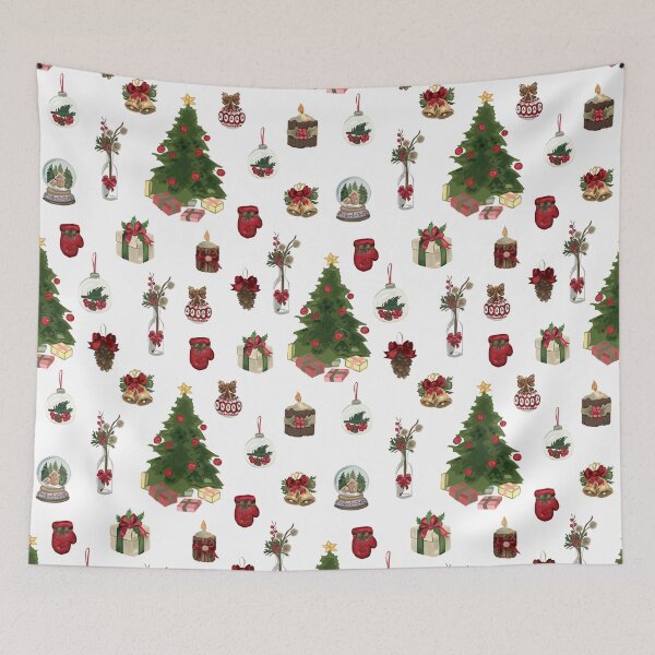 Item preview, Christmas Seamless Patterns  designed and sold by Dream Bloom Gallery.