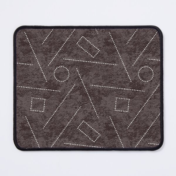 Item preview, Geometric shapes on a brown background designed and sold by Olha Volokhova.