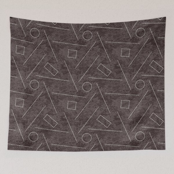 Item preview, Geometric shapes on a brown background designed and sold by Olha Volokhova.