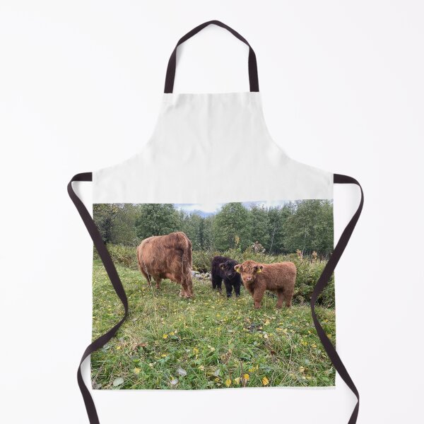 Aperçu de l'œuvre Scottish Highland Cattle Calves 4077 créée et vendue par SaarelaHighland.