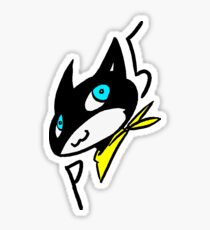 The Masked Cat Appears Sticker