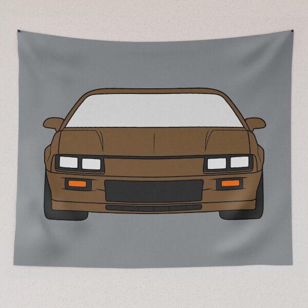 Artikelvorschau, Chevrolet Camaro Z28 der dritten Generation in mittelbrauner Farbe entworfen und verkauft von EdimDesign.
