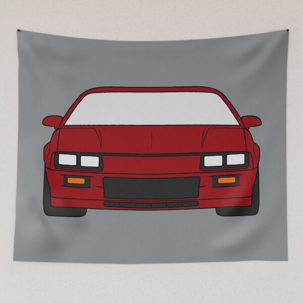 Artikelvorschau, Chevrolet Camaro Z28 dritte Generation in dunkelroter Farbe entworfen und verkauft von EdimDesign.
