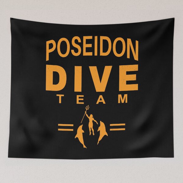 Item preview, Poseidon Dive Team designed and sold by NicGrayGraphic.