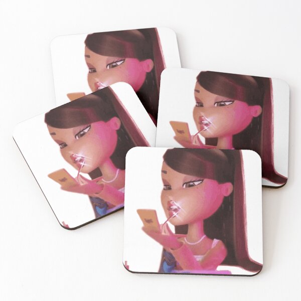 Artikelvorschau, Bratz Doll bearbeitet ihren Lipgloss entworfen und verkauft von iwannitonashirt.