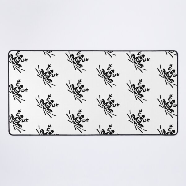 Item preview, Frog / Toad - Abstract Design, Tribal Design - Black Ink designed and sold by SfidaDesigns.