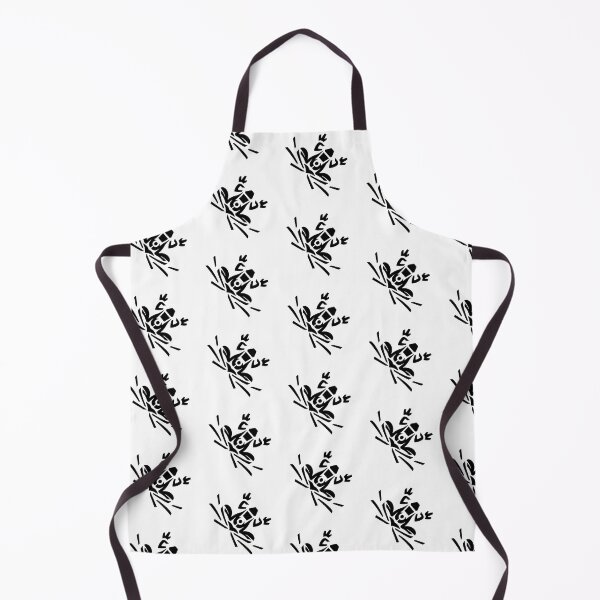 Item preview, Frog / Toad - Abstract Design, Tribal Design - Black Ink designed and sold by SfidaDesigns.