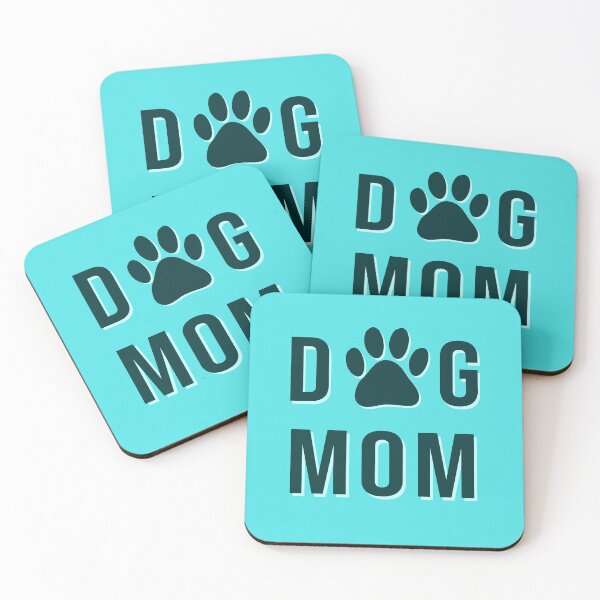 Item preview, Dog Mom Teal designed and sold by DanaAndTheBooks.