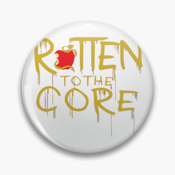 Item preview, Rotten to the core red golden designed and sold by VarietiDesigns.