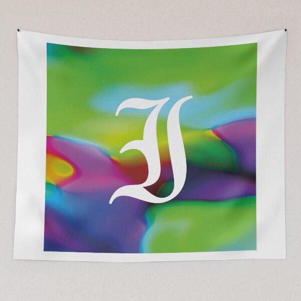 Item preview, Alphabet Flower Power "I" designed and sold by Hell-Prints.