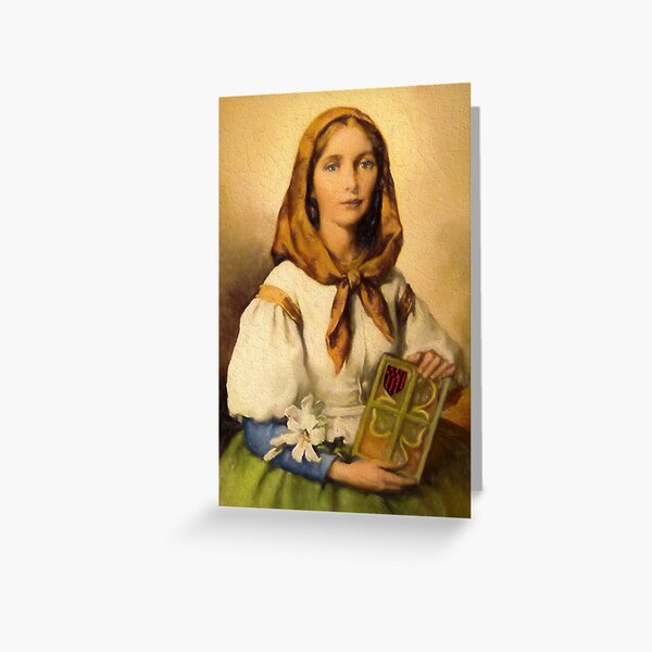 Item preview, Saint Dymphna designed and sold by Albert.