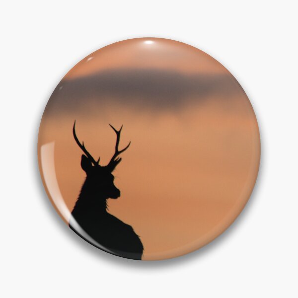 Item preview, Sunrise Stag Silhouette designed and sold by Macrae images.