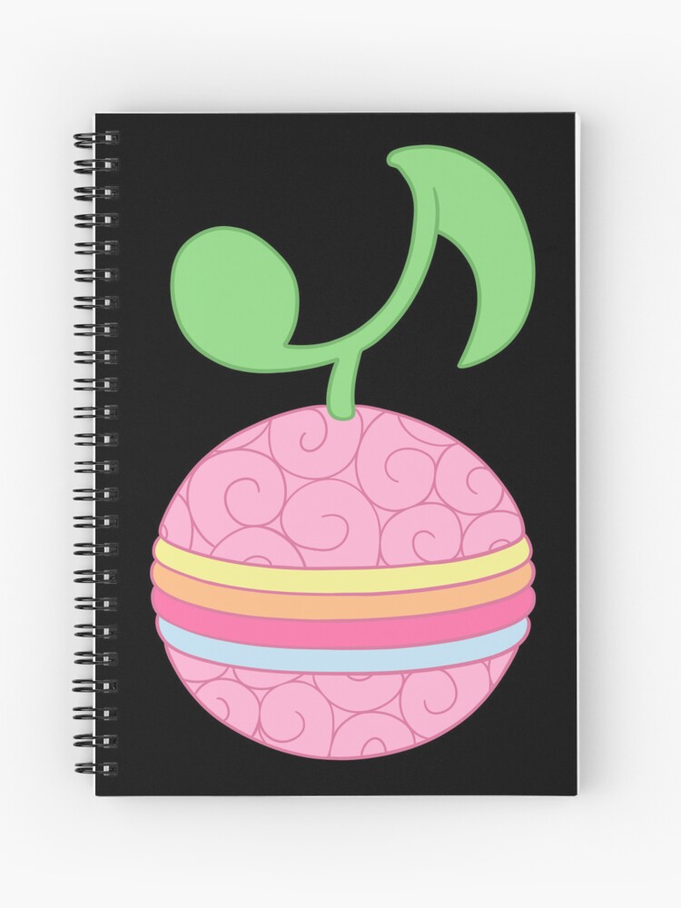 Ito Ito no Mi Devil Fruit Spiral Notebook for Sale by LunarDesigns14