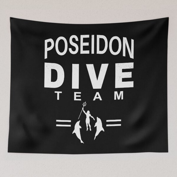Item preview, Poseidon Dive Team designed and sold by NicGrayGraphic.