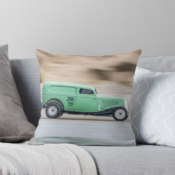 Item preview, Zoomed In - Vintage Hot Rod Association at Pendine Sands Beach Race. Car 266 in 2022 designed and sold by stevehuggett.