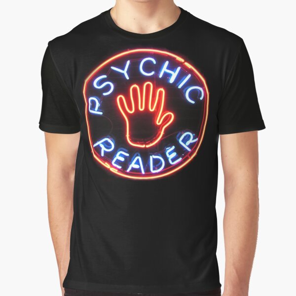 Psychic Reader // Neon City Lights Graphic T-Shirt